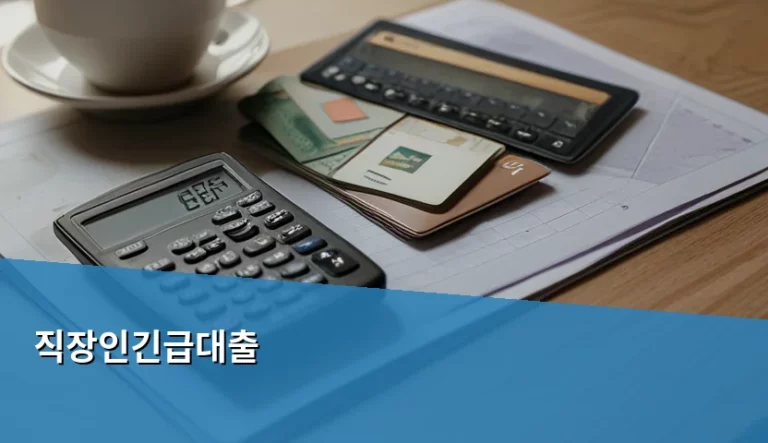 직장인긴급대출 금리와 한도 비교 및 현명한 이용법