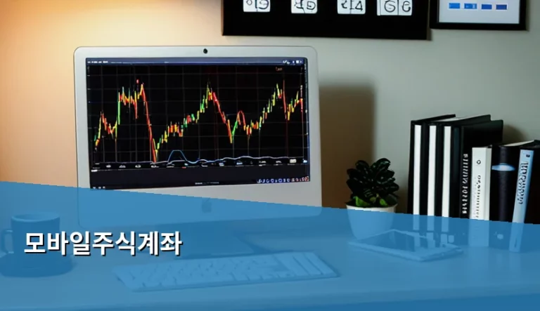 모바일주식계좌 개설 방법과 수수료 및 이용 팁 정리