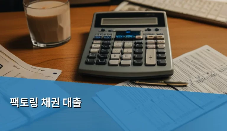 중소기업 자금 흐름 개선을 위한 팩토링 채권 대출 활용법